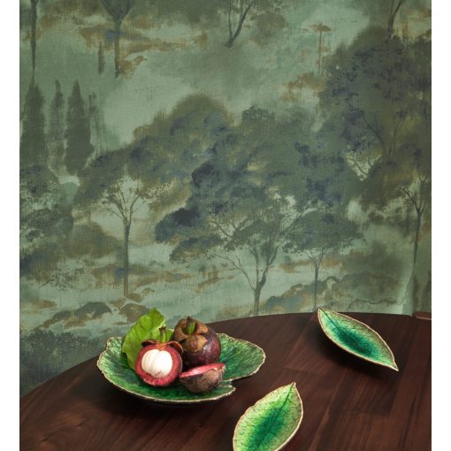 Sila  Erdő mintás tapéta gyönyörű színekben