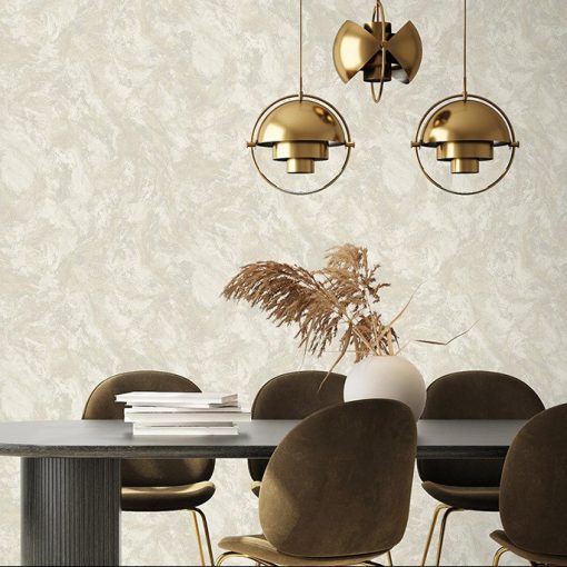 Calacatta Marble Bead Bézs márványmintás vlies tapéta