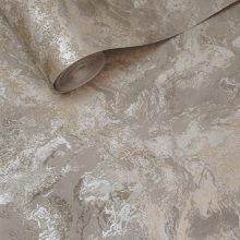 Calacatta Marble Bead Barna márványmintás vlies tapéta