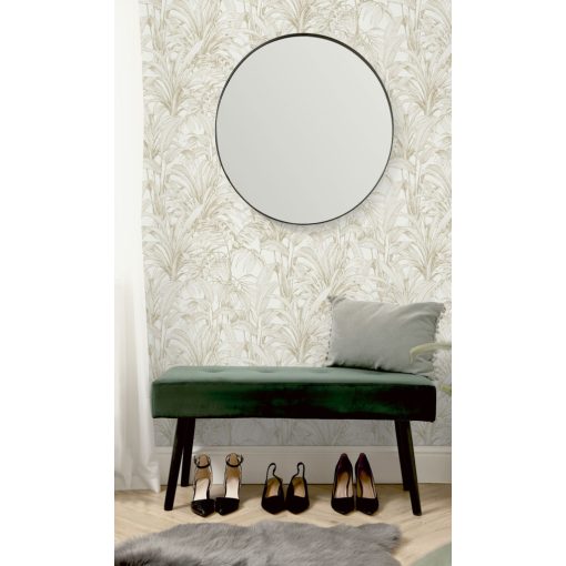 Trópusi növény mintás tapéta, levél mintás tapéta