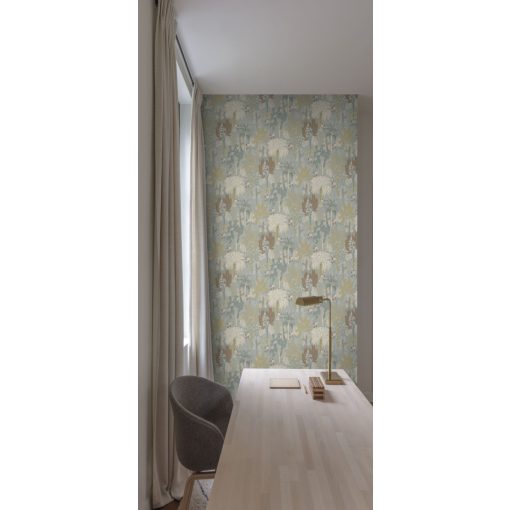 Két színű geometriai mintás tapéta, tapéta dolgozószobába