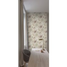 Két színű geometriai mintás tapéta, tapéta dolgozószobába