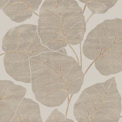 Levél mintás tapéta, növény mintás tapéta