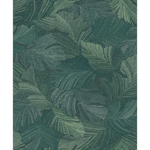 Tapéta levél mintával, pálmalevél mintás tapéta