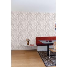 Pálmaleveles tapéta, trópusi mintás tapéta, levél mintás tapéta