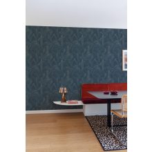 Pálmaleveles tapéta, trópusi mintás tapéta, levél mintás tapéta