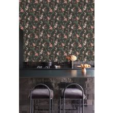 Virágos tapéta, növény mintás tapéta