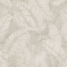 Tapéta pálmalevél mintával, trópusi mintás tapéta, levél mintás tapéta