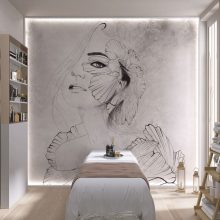 Senorita     Női alakot ábrázoló tapéta