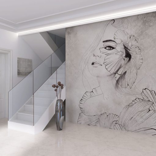 Senorita     Női alakot ábrázoló tapéta