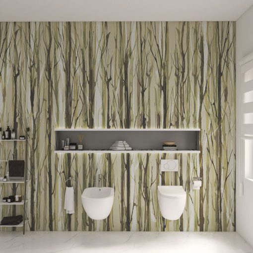 Enchanted Forest    Erdő mintás tapéta