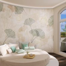 Triumph     Gyönyörű levél mintás tapéta