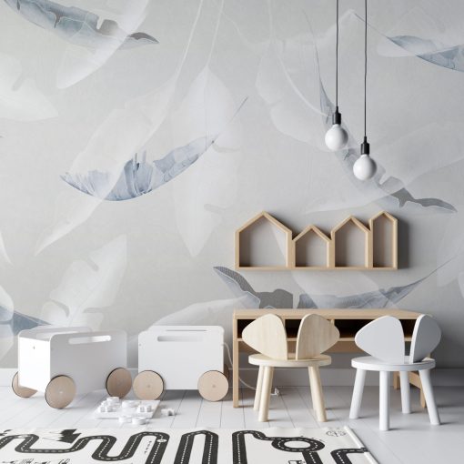 Fluttua   Levél mintás tapéta