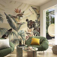 Paradise     Trópusi mintás tapéta több színben