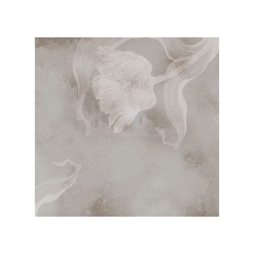 Decoupage   Márvány és virág mintás tapéta