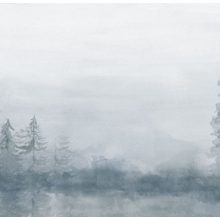 Landa-Tájat ábrázoló tapéta elképesztő színekben