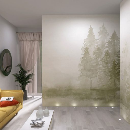 Landa-Tájat ábrázoló tapéta elképesztő színekben