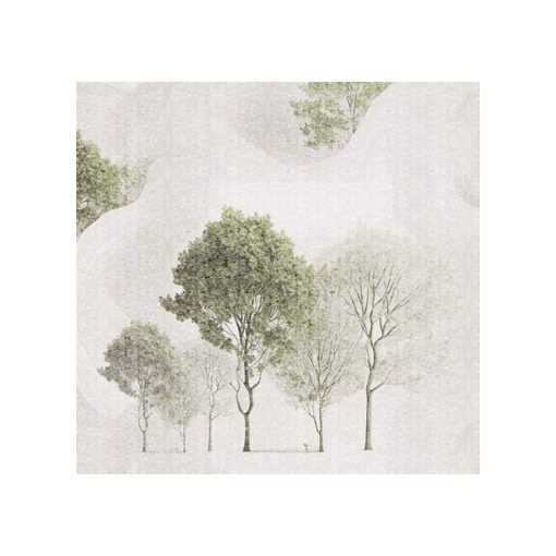 Hidden-Különleges fa mintájú tapéta élénk színekkel