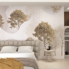 Hidden-Különleges fa mintájú tapéta élénk színekkel