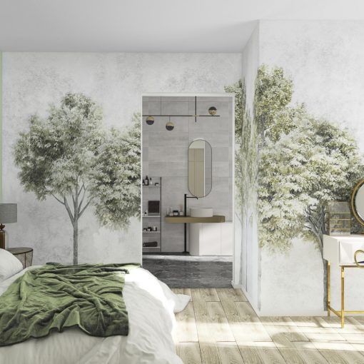 Luce    Erdős tapéta két színben