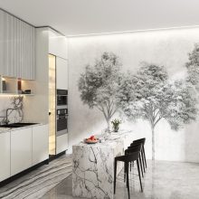 Luce    Erdős tapéta két színben