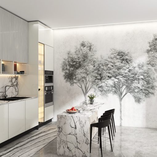 Luce    Erdős tapéta két színben