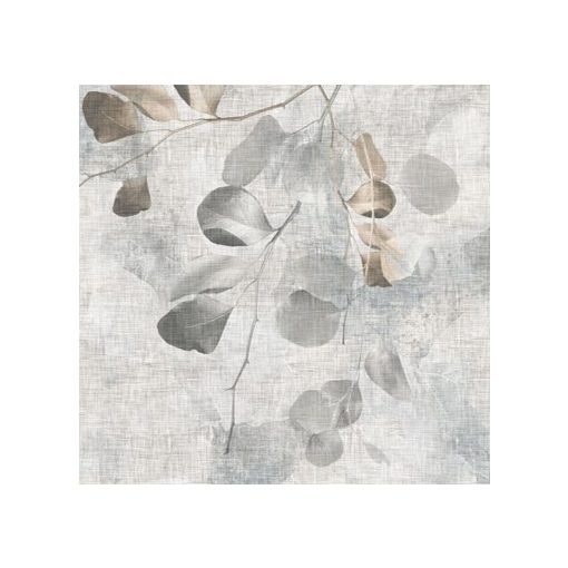 September      Levél mintás tapéta barna és arany színekben