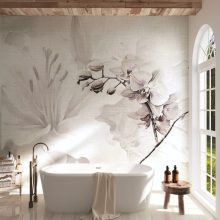 Mara     Orchidea mintás tapéta