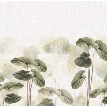 Laguna- Nagy leveleket ábrázoló színes tapéta