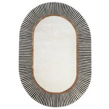 Kézzel szőtt ovális szőnyeg AMBER