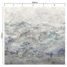 Brunate tájat ábrázoló tapéta, egyedi mintás tapéta, tapéta hálószobába, tapéta nappaliba