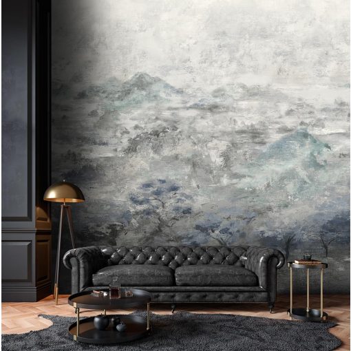 Brunate tájat ábrázoló tapéta, egyedi mintás tapéta, tapéta hálószobába, tapéta nappaliba