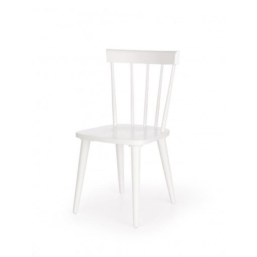 Fehér étkezőszék   vintage szék, színes szék, elegáns szék, luxus szék