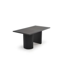 Fekete bővíthető asztal