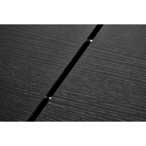 Fekete bővíthető asztal