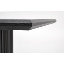 Fekete bővíthető asztal