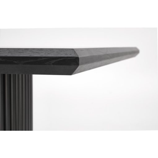 Fekete bővíthető asztal