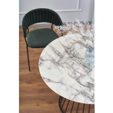 Brodway étkezőasztal, Márvány étkezőasztla, kör alakú étkezőasztal, kis étkezőasztal
