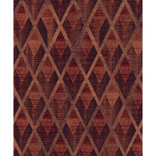 Facet  geometriai mintás tapéta, színes tapéta, tapéta előszobába