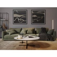 Kézzel szőtt szőnyeg Sunset Taupe