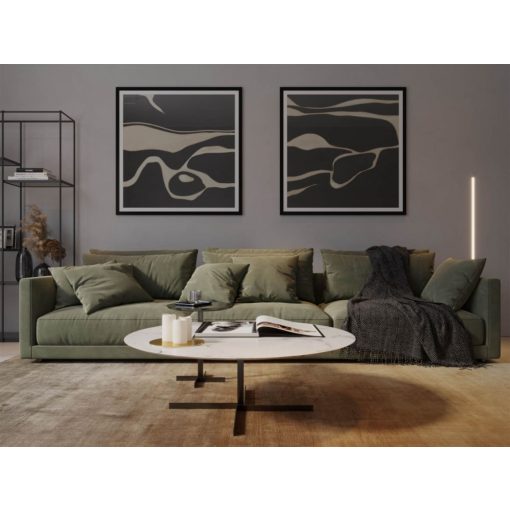 Kézzel szőtt szőnyeg Sunset Taupe