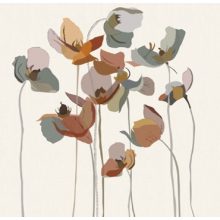 Florinda- Tapéta nagy, színes virágokkal