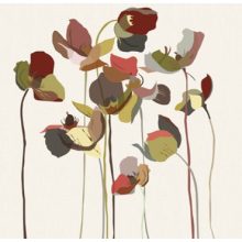 Florinda- Tapéta nagy, színes virágokkal