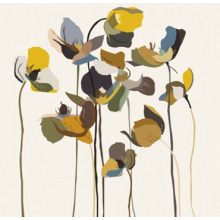 Florinda- Tapéta nagy, színes virágokkal