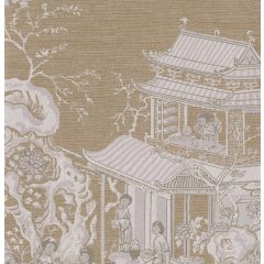 Pagoda japán stílusú tapéta, egyedi mintás tapéta, tapéta nappaliba