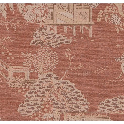 Pagoda japán stílusú tapéta, egyedi mintás tapéta, tapéta nappaliba
