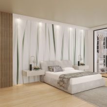 Morning Light   Letisztult növény mintás tapéta