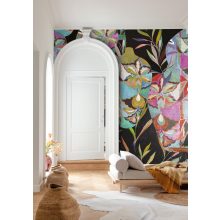 Amphor, absztrakt mintás tapéta, tapéta hálószobába, színes tapéta