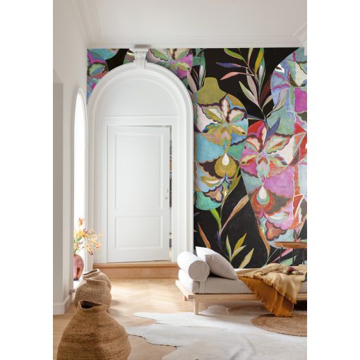 Amphor, absztrakt mintás tapéta, tapéta hálószobába, színes tapéta