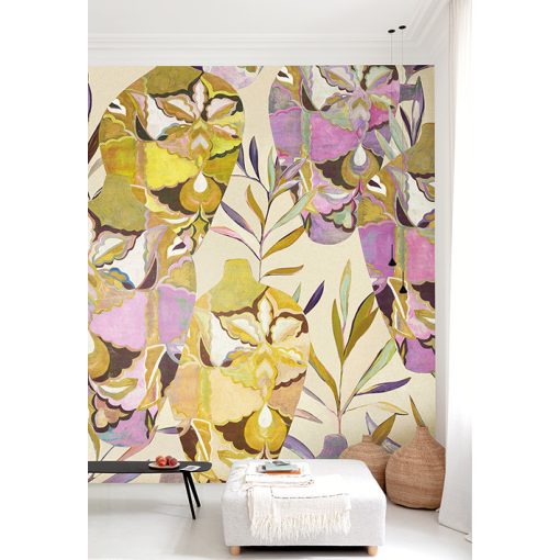 Amphor, absztrakt mintás tapéta, tapéta hálószobába, színes tapéta